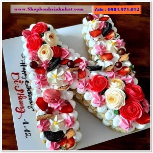 Bánh Sinh Nhật Chữ Cái & Số - RP39